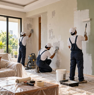 Surface Preparation Before Painting Begins