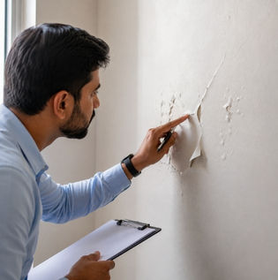 Inspecting Paint Patchiness and Missed Areas