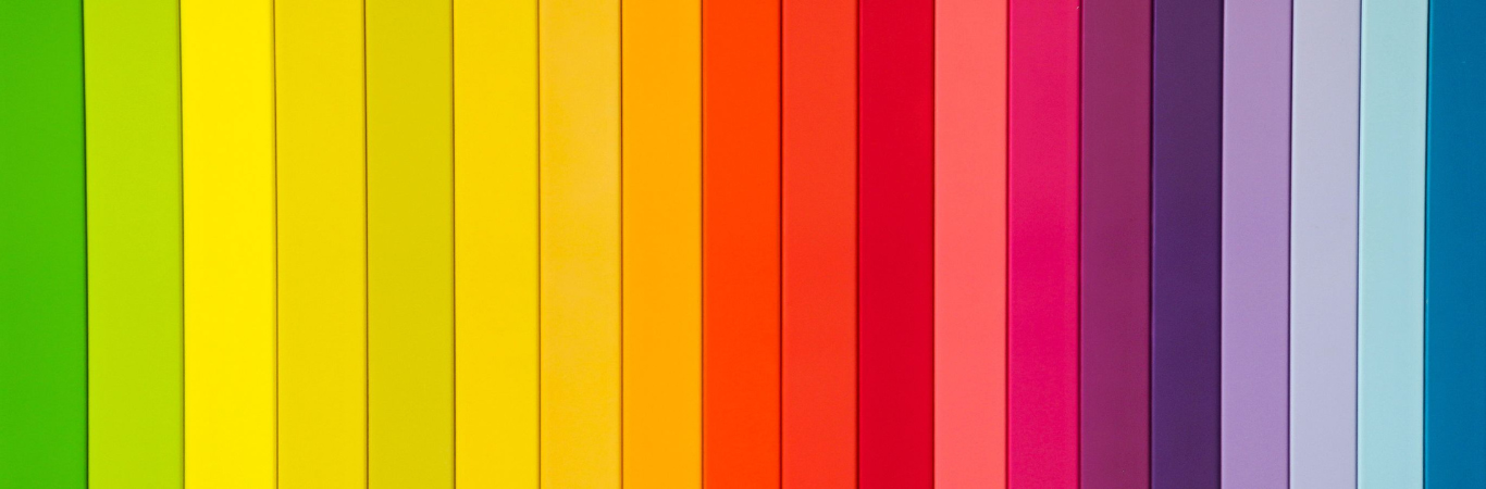 Rainbow Wall Paint Design - Asian Paints