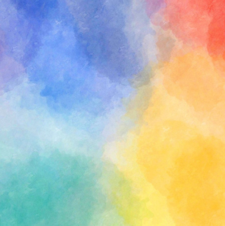 Rainbow Watercolour Painting - Asian Paints