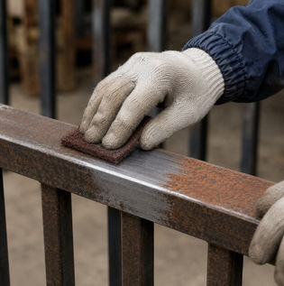 Surface Preparation Before Applying Red Oxide Primer