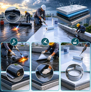 Membrane and Coating Systems for Roof Waterproofing