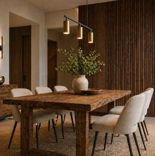 Combining Rustic and Modern Wood Finishes