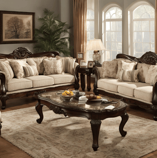 Sal Wood Sofa Set: A Blend of Style and Durability