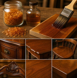 Traditional Shellac Finish for Wood Furniture