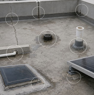 Common Leak Sources on Ageing Roofs