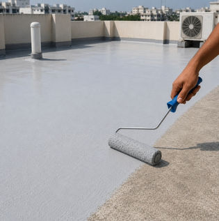Polymer-Modified Cementitious Roof Coating