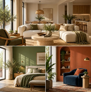 Modern Interior Paint Application Featuring Trending Earthy Hues