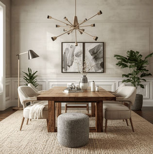 Soft White Butter Accent Wall Ideas for Living Room