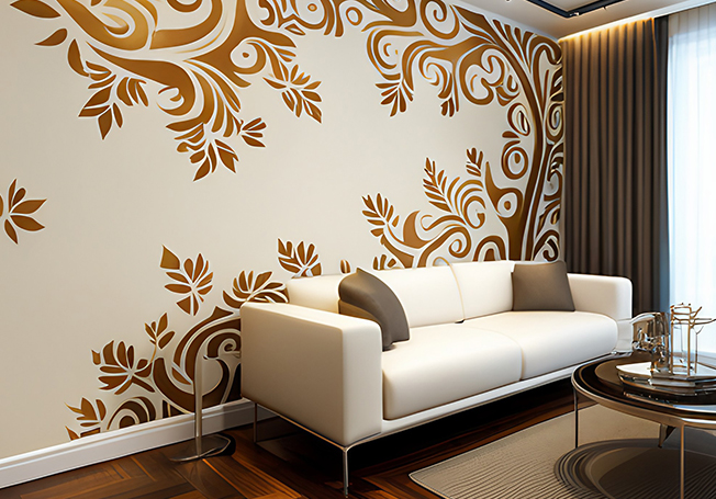 Simple mural painting design for your space - Asian Paints