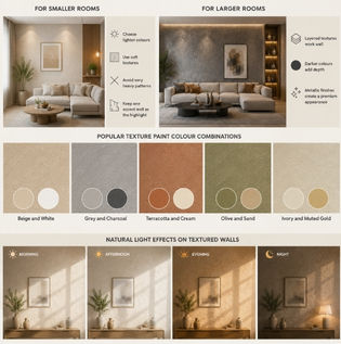 Texture Paint and Colour Combination Ideas