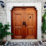Teak Wood Main Door - Asian Paints