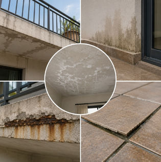 Common Waterproofing Problems in Balconies and Terraces
