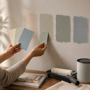 Importance of Testing Wall Paint Colours Before Final Selection