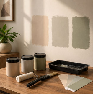  Using Sample Pots to Test Interior Wall Paints