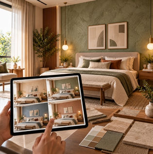 Digital Colour and Texture Visualiser for Bedroom Design Planning
