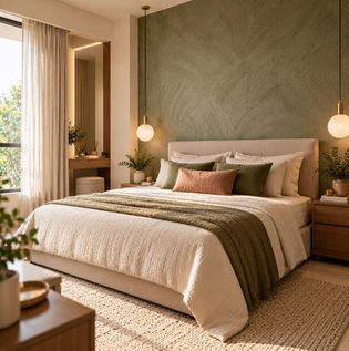 Applying Wall Texture Efficiently Without Crowding Small Bedrooms