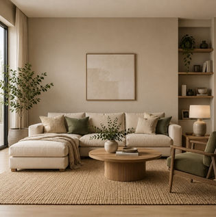 Choosing the Dominant Colour for Home Interiors
