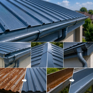 Protective Coatings for Metal Roofs and Gutters