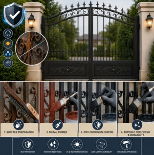 Best Rust Protection for Iron Gates and Grills