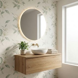 Durable Fibreglass Wallpaper for Bathroom Walls