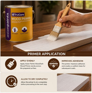 Applying Wood Primer for Better Adhesion