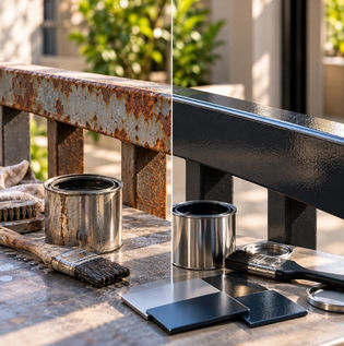 Enamel Paint vs Synthetic Metal Paint Comparison