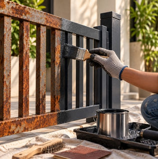 Step-by-Step Metal Painting and Coating Application
