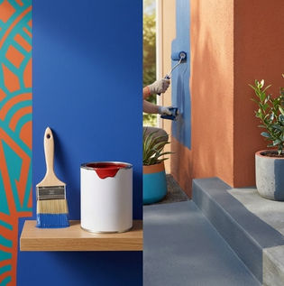 Acrylic Paint for Interior and Exterior Walls