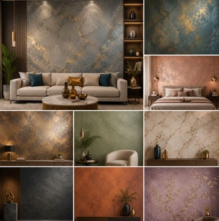 Premium Designer Wall Finishes for Unique Interiors