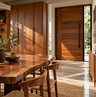 Benefits of Finishing Wooden Doors and Furniture
