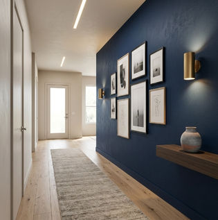 Accent Wall Ideas for Corridor Spaces