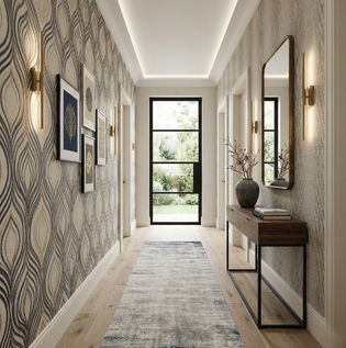 Wallpaper Ideas to Enhance Corridor Design