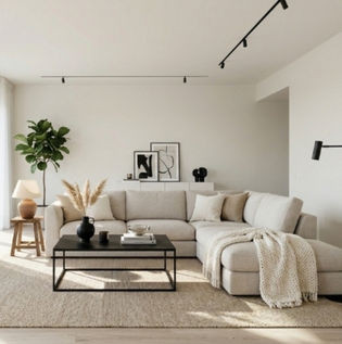 Using Dark Colours Carefully in Living Rooms