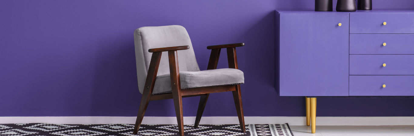 Violet Colour Combinations for Walls - Asian Paints