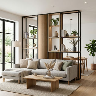 Creative Living Room Partition Ideas