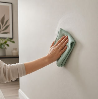 How to Clean High-Traffic Painted Walls