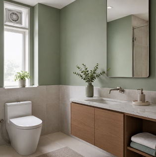 Damp and Mould Resistant Bathroom Wall Paint