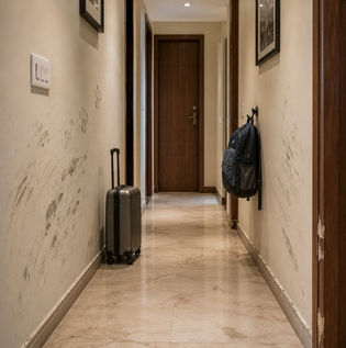 Common Wear and Tear on Hallway Surfaces