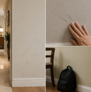 Scuff and Impact Resistant Wall Coatings