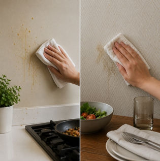 Stain and Grease Resistant Wall Paint for Kitchens