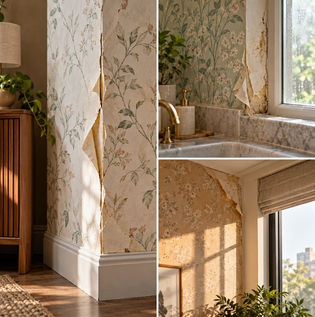 Common Areas Where Wallpaper Peels First