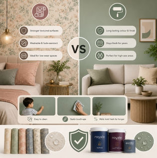 Wallpaper and Paint Durability for Everyday Living Spaces
