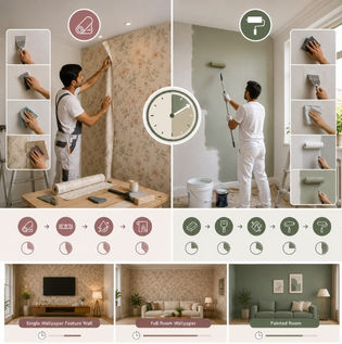 Wall Preparation for Wallpaper and Paint Installation