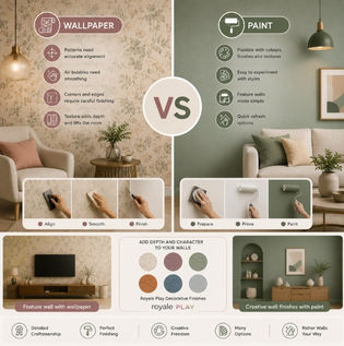 Wallpaper and Paint Application Techniques for Modern Interiors