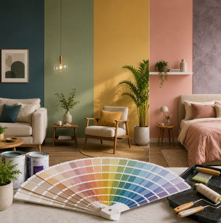 Wide Selection of Wall Paint Colours and Finishes