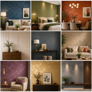Designer Effects and Textured Wall Finishes