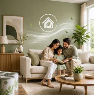 Low VOC Safer Interior Wall Paints