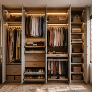 Practical Wardrobe Design and Storage Solutions