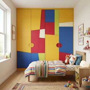 Bold Sunmica Wardrobes for Vibrant Interiors